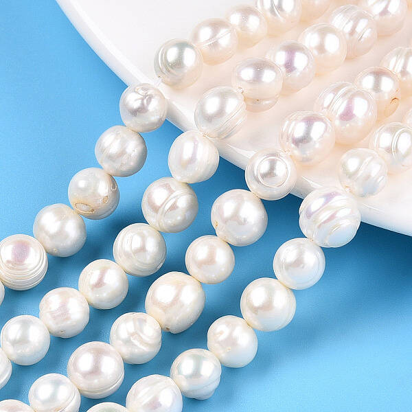 Natural Cultured Freshwater Pearl Beads Strands