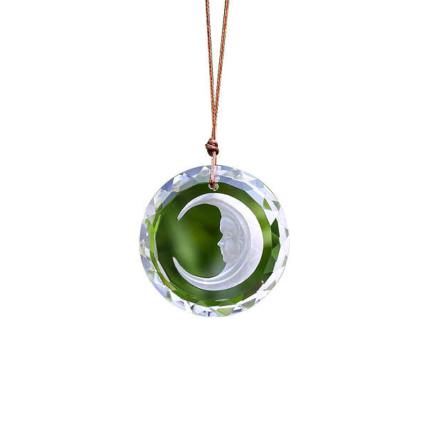 Moon Glass Hanging Suncatchers