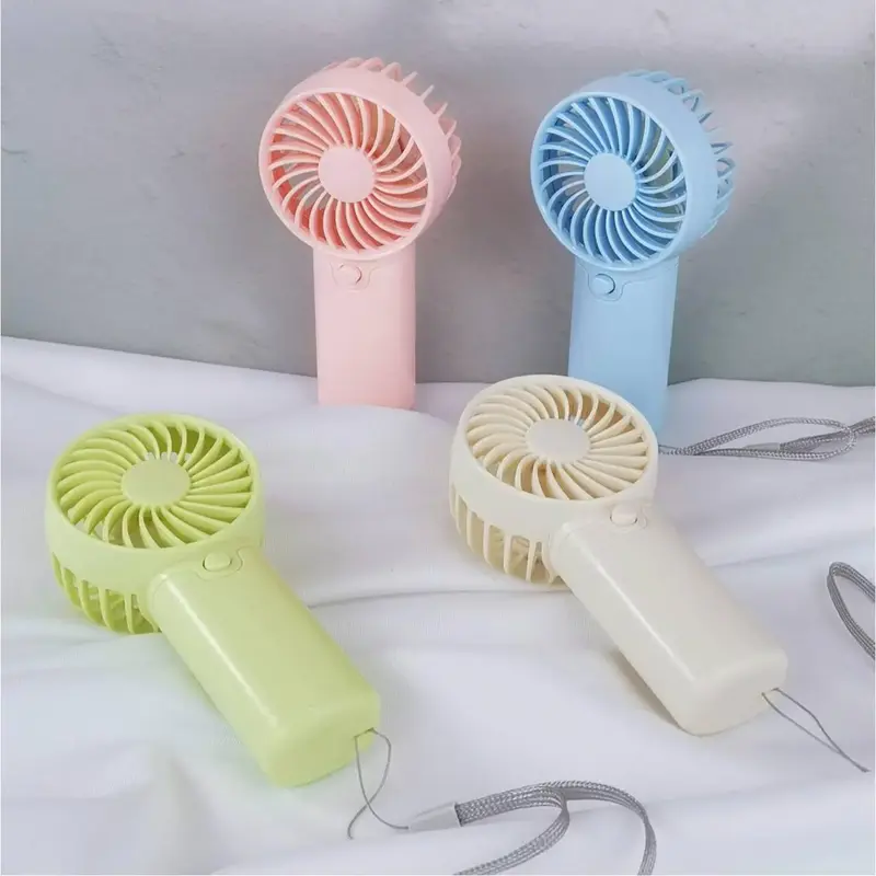 Portable Handheld Fan, Mini Fan with Lanyard, Household Appliances for Home Office, Handheld Fan for Women & Girls, Home Appl...