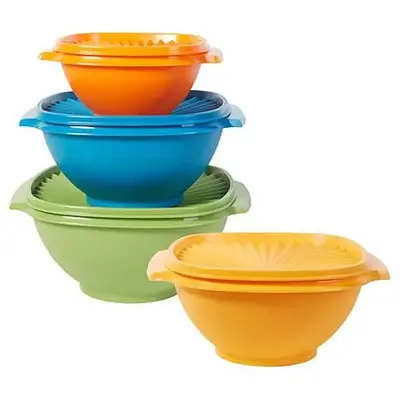 Improvements Tupperware® 8-piece Heritage Square Bowl Set