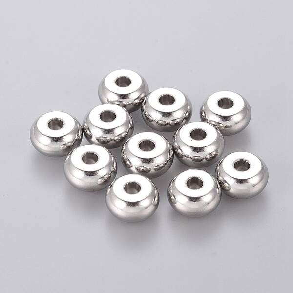 Tarnish Resistant 304 Stainless Steel Beads