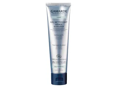 Gamarde - Men - Ultra Soft Facial Cleansing Gel - Cleanses & Purifies - ORGANIC 100 ml