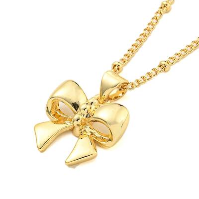 Brass Curb Chain Necklaces