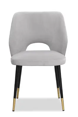 Two-toned Velvet Dining Chairs (2) | Liang & Eimil Jagger