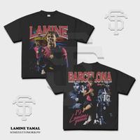 SOMEDAYTOMORROW X LAMINE YAMAL Graphic Sport T-shirt, Bold Athletic Tee, Fitness Shirt, Vintage Soccer Player Shirt, Game Day...