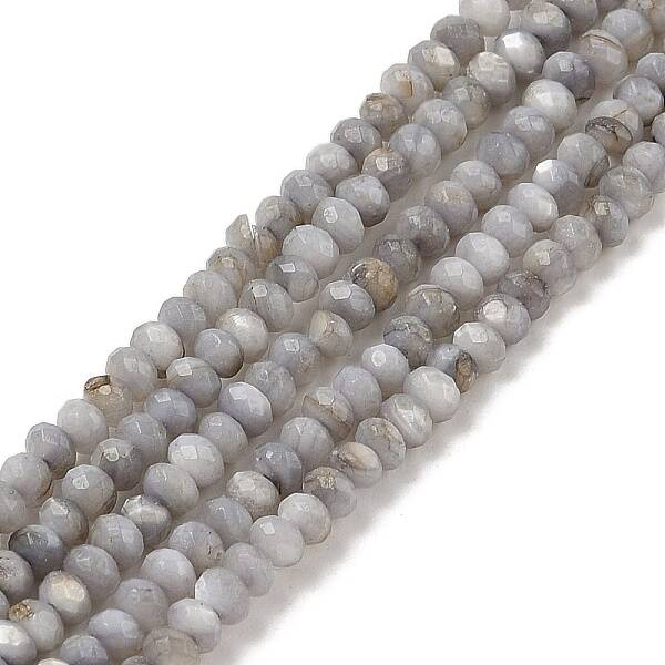 Natural Freshwater Shell Dyed Beads Strands