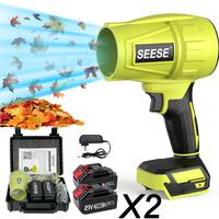 Turbo Jet Blower - Powerful Handheld Cordless Snow and Leaf Blower, Lightweight for Easy Use, Perfect for Car Drying After Wa...