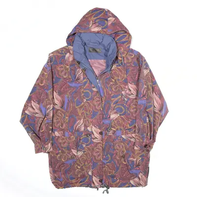 ELKO Rain Jacket Pink Floral Womens S