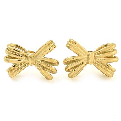 Ion Plating(IP) 304 Stainless Steel Stud Earrings for Women