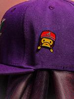 Cute Cartoon Monkey Design Baseball Cap Clip, Fashion Alloy Hat Clip for Women & Men, Casual Trendy Accessories for Daily Lif...
