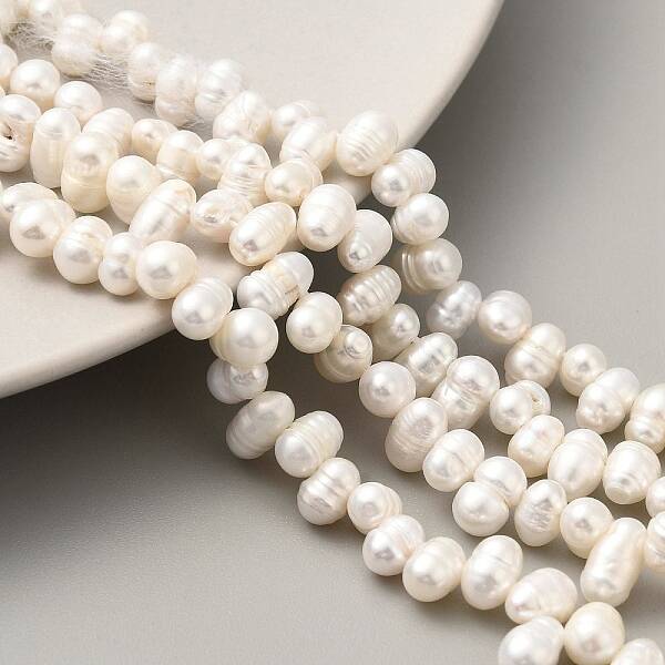 Natural Cultured Freshwater Pearl Beads Strands