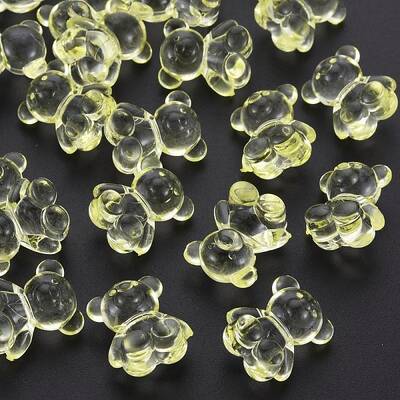 Transparent Acrylic Beads