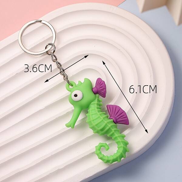 PVC Plastic Keychain