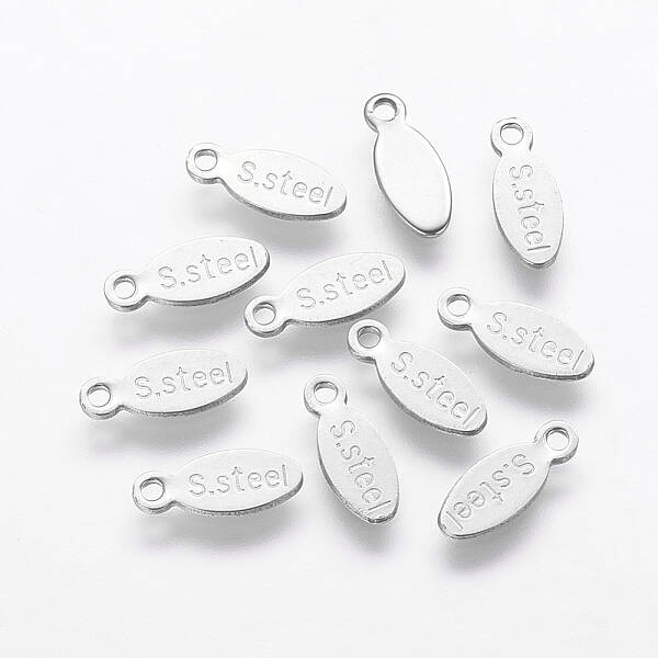 Non-Tarnish Stainless Steel Charms