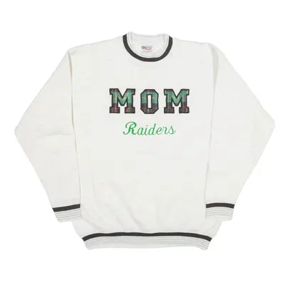 ONEITA MOM Raiders USA Sweatshirt Cream Womens L