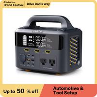 GOOLOO Portable Power Station with 110V/300W AC Outlet, Surge 600W Power Supply, 2 USB Ports, 2 DC Output Ports, Car Charging...