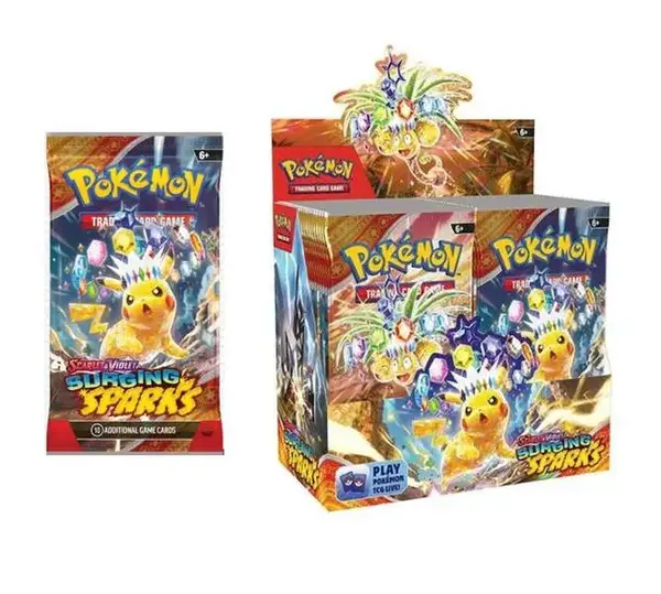 Surging Sparks: Pokemon Booster Packs / Box