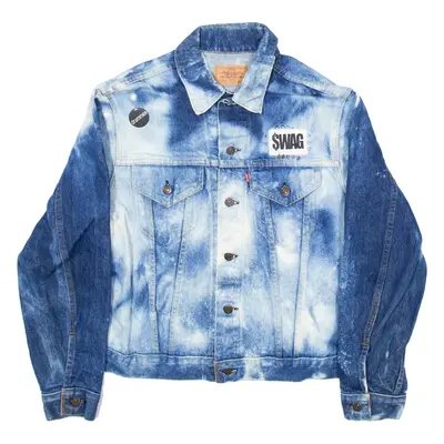 LEVI'S Swag Mens Denim Jacket Blue M