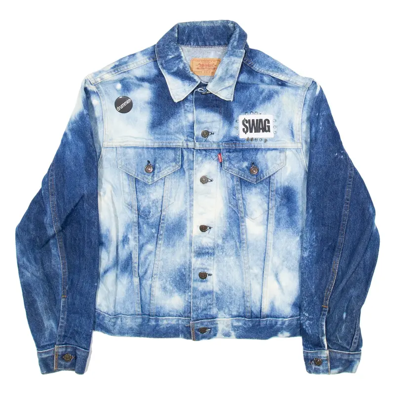 LEVI'S Swag Mens Denim Jacket Blue M