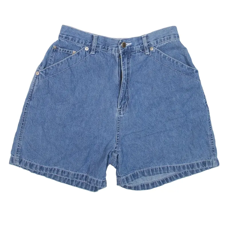 REAL COMFORT Denim Shorts Blue Regular Womens XXS W24