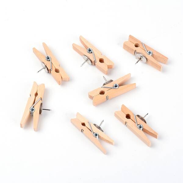 Wood Clothes Clamp