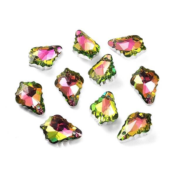 AB Color Plated Electroplate Glass Pendants