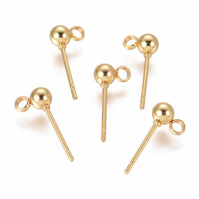 304 Stainless Steel Ear Stud Components