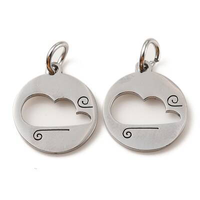 Non-Tarnish 304 Stainless Steel Charms