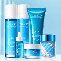 Collagen Moisturize Anti-Aging Six Piece Set,Anti-Aging Moisturizing Hydrating Skin Care kit,Firming Skin