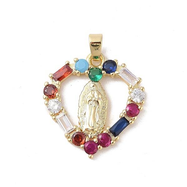 Brass Cubic Zirconia Pendants