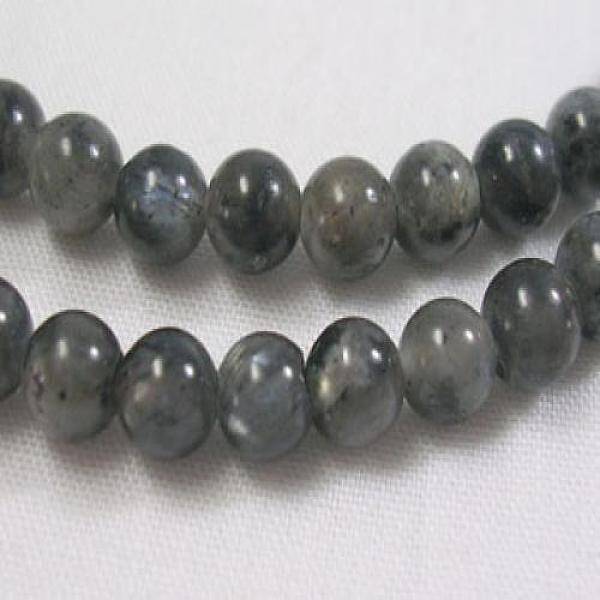 Natural Larvikite Beads Strands