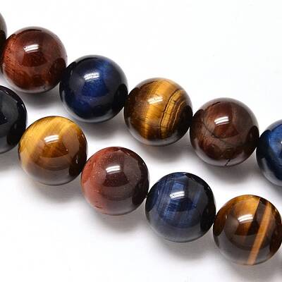 Natural Tiger Eye Beads Strands