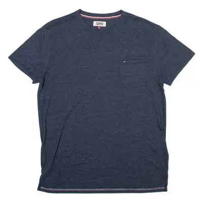 TOMMY HILFIGER Womens T-Shirt Blue L