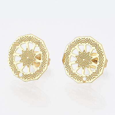 304 Stainless Steel Stud Earring Findings