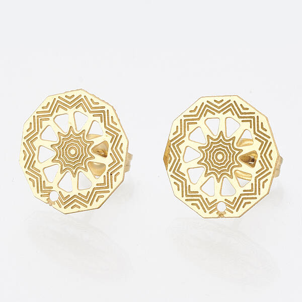 304 Stainless Steel Stud Earring Findings