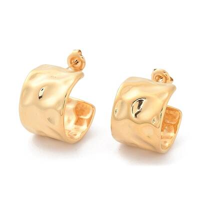 304 Stainless Steel Round Stud Earrings