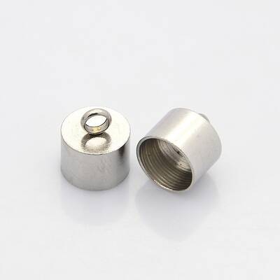 Tarnish Resistant 304 Stainless Steel Cord Ends