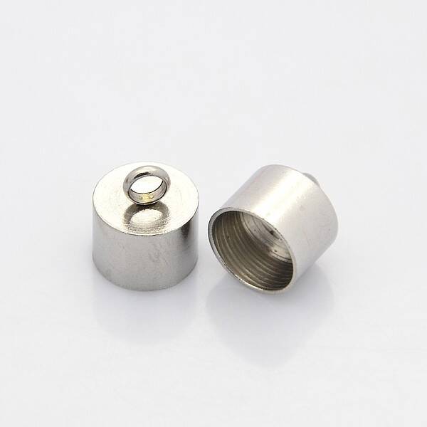 Tarnish Resistant 304 Stainless Steel Cord Ends