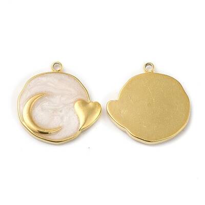 Real 18K Gold Plated 304 Stainless Steel Pendants