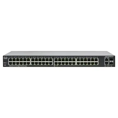 SG200-50FP-CN-RF Cisco SM 200 SG200-50FP 48x PoE 2x Combo SFP Switch