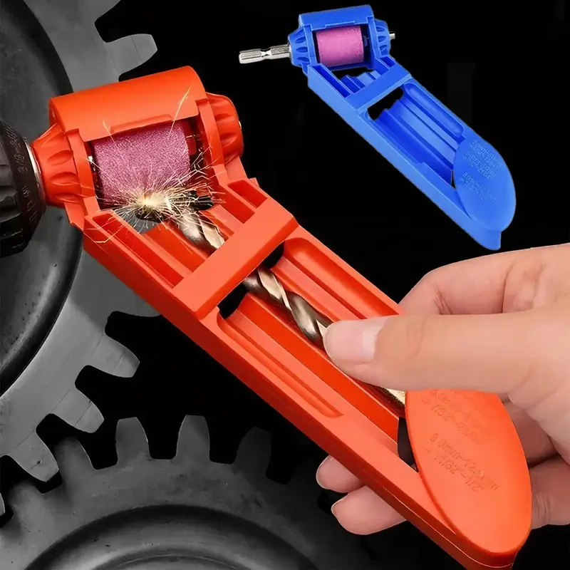 Portable Drill Bit Grinding Tool, 1 Count Drill Bit Sharpening Tool, Durable Drill Bit Sharpening Tool, Power Tool Accessorie...