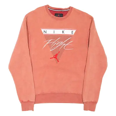 AIR JORDAN Mens Sweatshirt Pink S