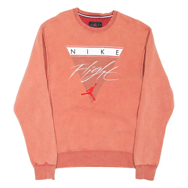 AIR JORDAN Mens Sweatshirt Pink S