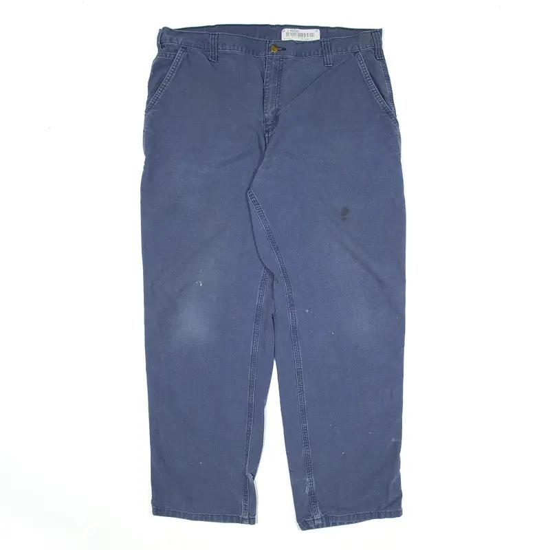 CARHARTT Workwear Jeans Blue Denim Relaxed Tapered Mens W38 L32