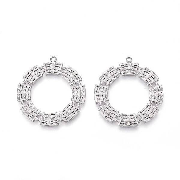 304 Stainless Steel Hollow Pendants