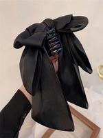 Women's Elegant Bowknot Design Hair Claw, Cute Trendy Hair Claw Clips, Fashionable Hair Accessories for Women & Girls Hairsty...