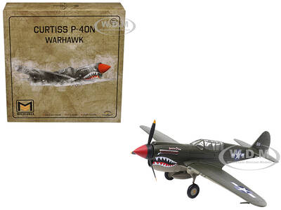 Curtiss P-40N Warhawk Fighter Aircraft American Dream National Warplane Museum United States Army Air Forces 1/72 Diecast Mod...
