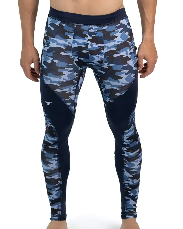 Blue Camo Meggings | Size: M | Color: Blue Camo