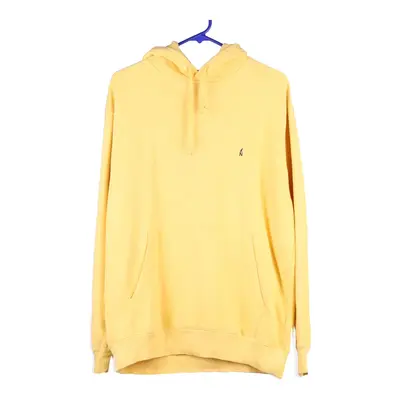 Nautica Hoodie - Medium Yellow Cotton Blend