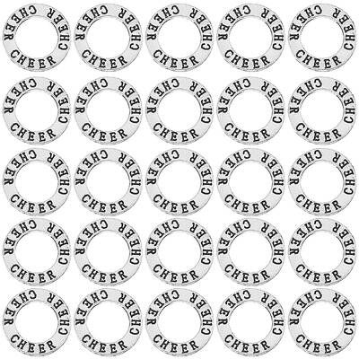 30Pcs Tibetan Style Alloy Linking Rings